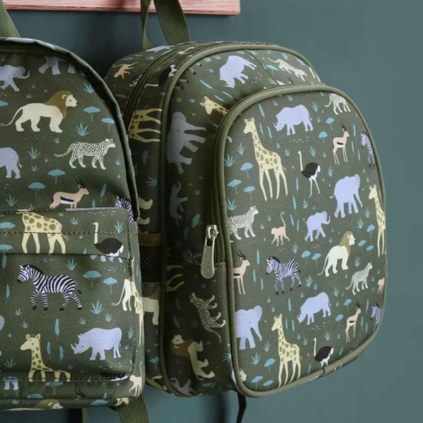 Σχολική Τσάντα Νηπιαγωγείου Με Ισοθερμική Θήκη (27x19x32) Α Little Lovely Company Savvana BPSAGR57