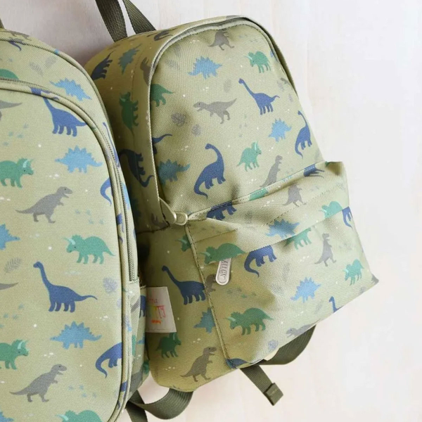 Σχολική Τσάντα Νηπιαγωγείου (23.5x10x30) Α Little Lovely Company Dinosaurs BPDIGR45