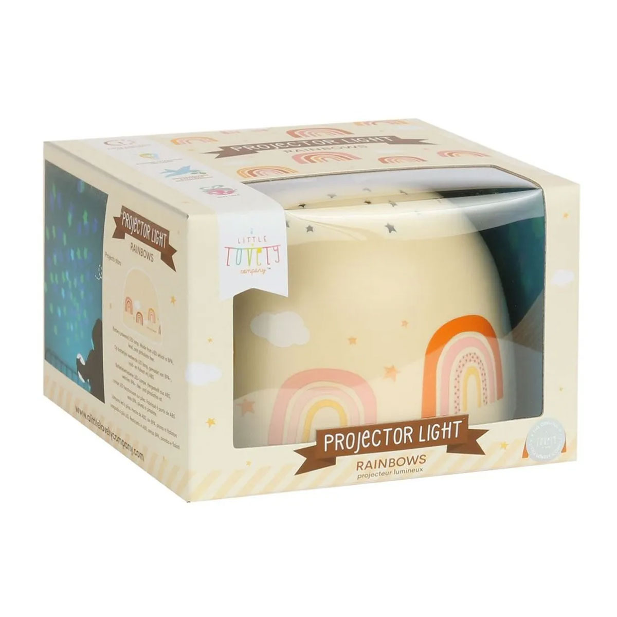 Προβολέας Α Little Lovely Company Rainbows Plramc09 Home Παιχνίδια Μόμπιλε Spitishop
