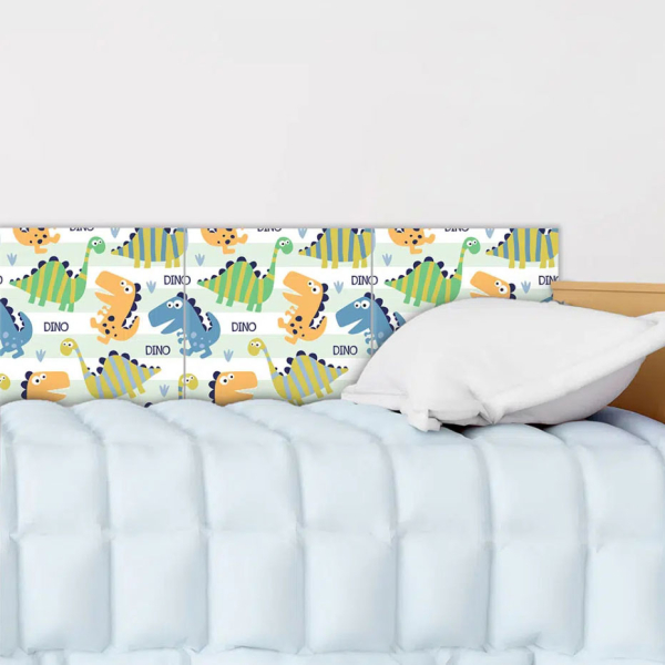 Αφρώδη Προστατευτικά Αυτοκόλλητα Τοίχου (3τμχ) Ango Multicolour Dinos 54752