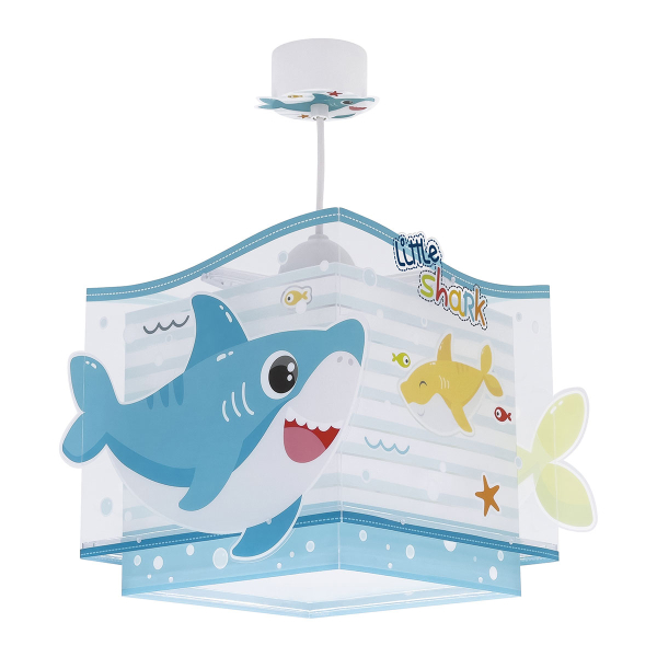 Παιδικό Φωτιστικό Οροφής Μονόφωτο Ango Little Shark 63472