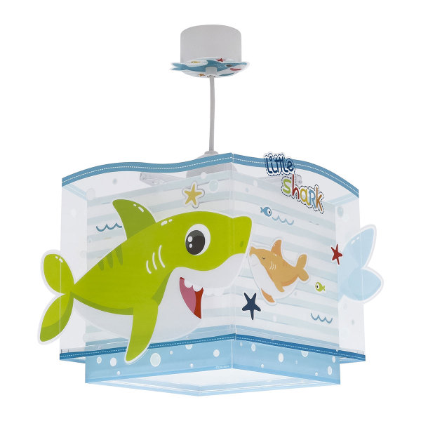 Παιδικό Φωτιστικό Οροφής Μονόφωτο Ango Little Shark 63472