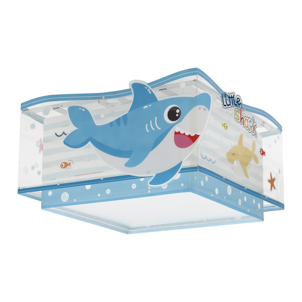 Παιδικό Φωτιστικό Πλαφονιέρα Ango Little Shark 63476