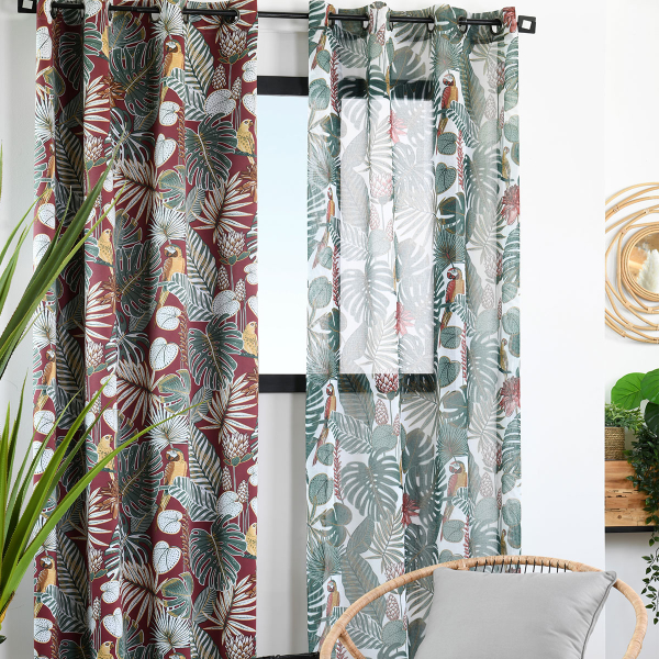 Κουρτίνα (140x260) Με Τρουκς S-F Rousseau Vert R6C143001VL