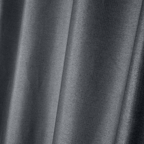 Κουρτίνα Συσκότισης (140x260) Με Τρουκς S-F Edimbourg Anthracite R6B382003