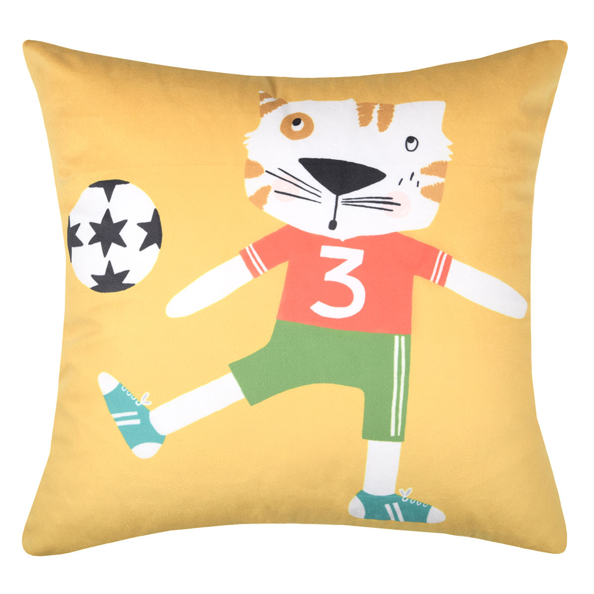 Διακοσμητικό Μαξιλάρι 2 Όψεων (40x40) S-F Maracana Moutarde C0B992001 φωτογραφία