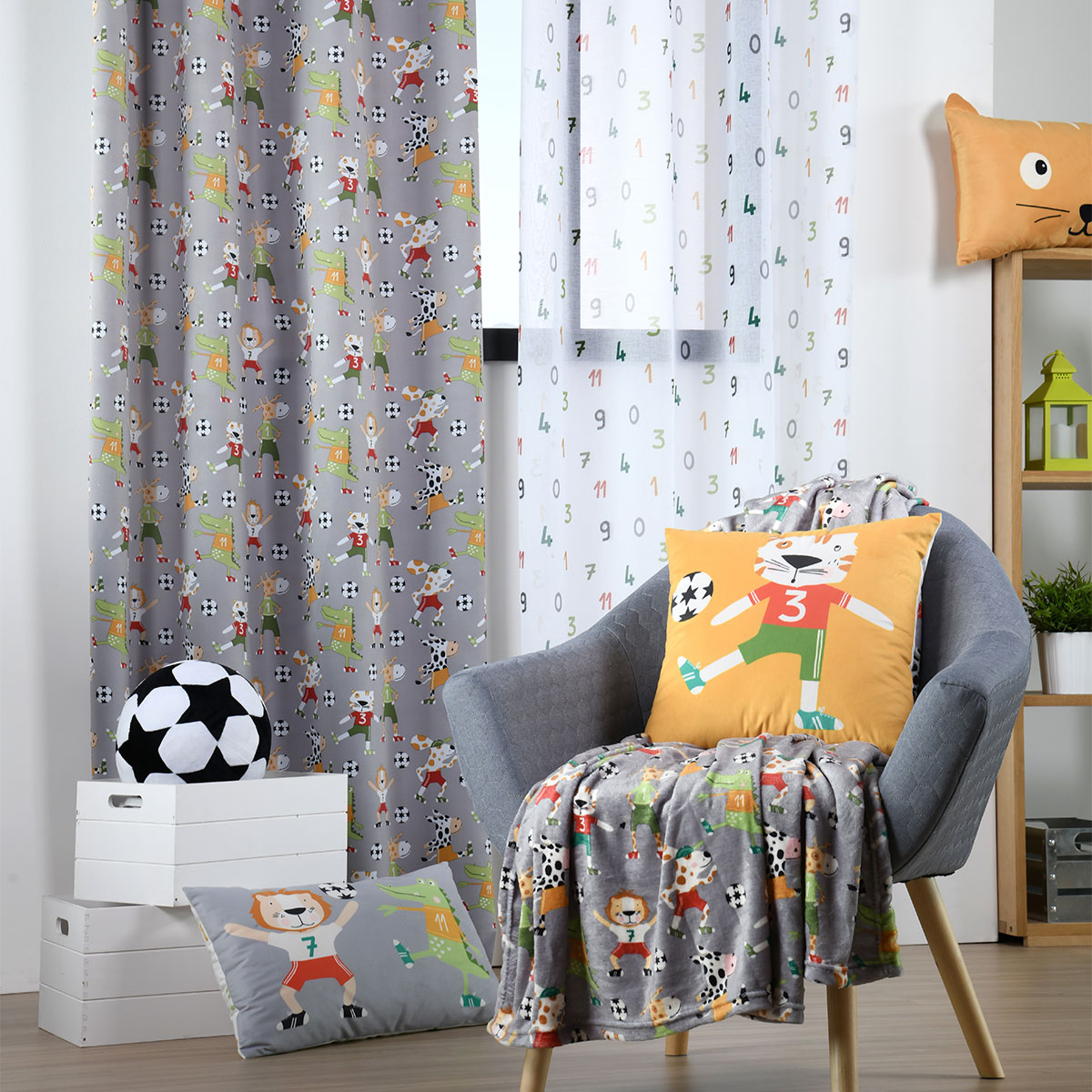 Διακοσμητικό Μαξιλάρι 2 Όψεων (40x40) S-F Maracana Moutarde C0B992001 φωτογραφία