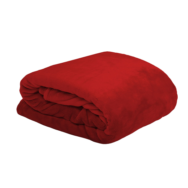 Κουβέρτα Fleece Ημίδιπλη (180x220) S-F Doudou Rouge P35792003