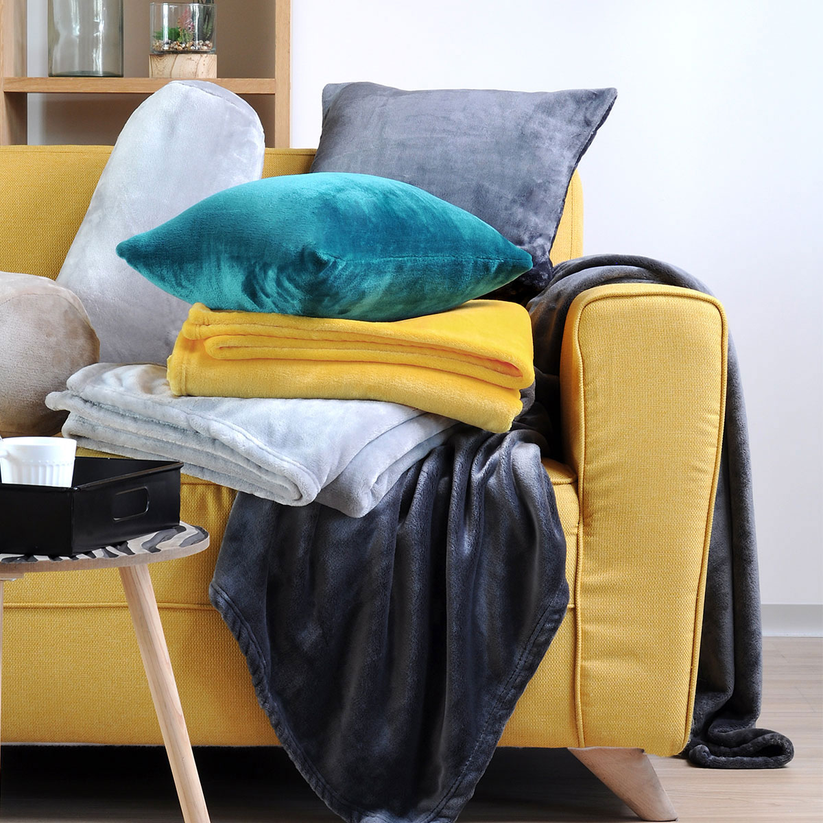 Κουβέρτα Fleece Υπέρδιπλη (220X240) S-F Doudou Lin P45792002 Home Λευκά Είδη Κρεβατοκάμαρας Κουβέρτες Υπέρδιπλες Spitishop