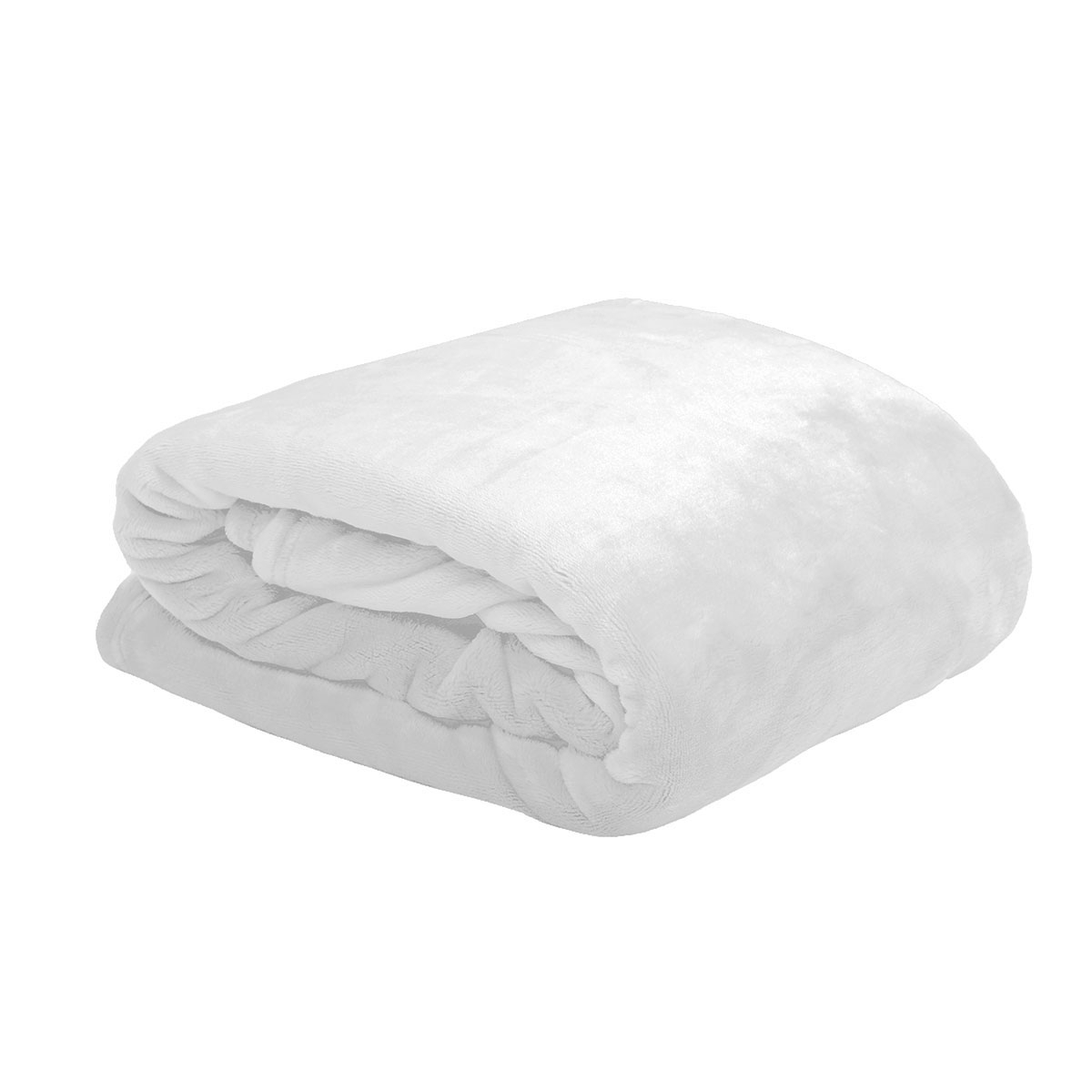 Κουβέρτα Fleece Υπέρδιπλη (220×240) S-F Doudou Blanc P45792009