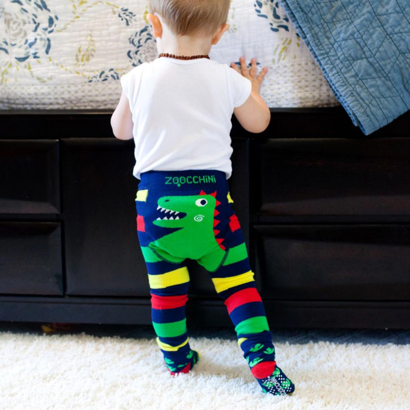 Βρεφικό Κολάν + Καλτσάκια (Σετ) Zoocchini Devin The Dinosaur