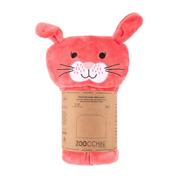 Κουβέρτα Fleece Με Κουκούλα (127x91.5) Zoocchini Bunny
