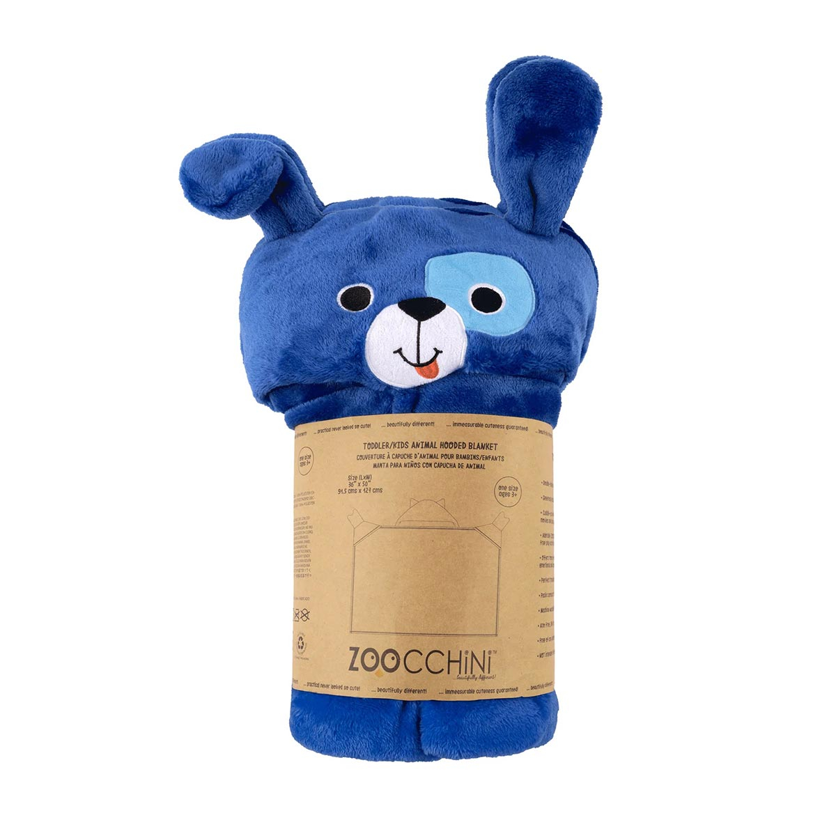 Κουβέρτα Fleece με Κουκούλα (127X91 5) Zoocchini Dog Home Βρεφικά Προίκα Μωρού Κουβέρτες Βρεφικές Spitishop