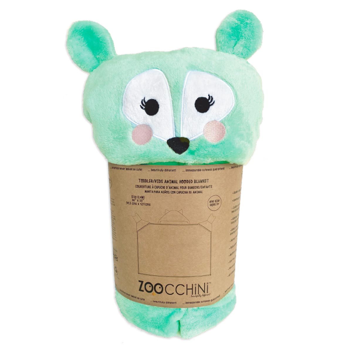Κουβέρτα Fleece με Κουκούλα (127X91 5) Zoocchini Fawn Home Βρεφικά Προίκα Μωρού Κουβέρτες Βρεφικές Spitishop