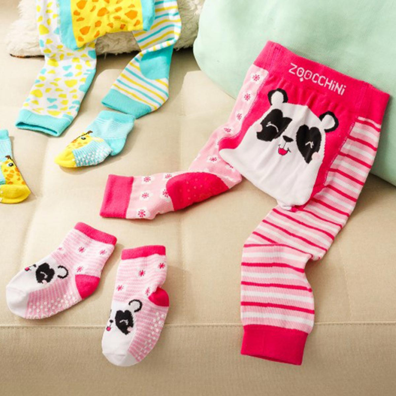 Βρεφικό Κολάν + Καλτσάκια (Σετ) Zoocchini Panda