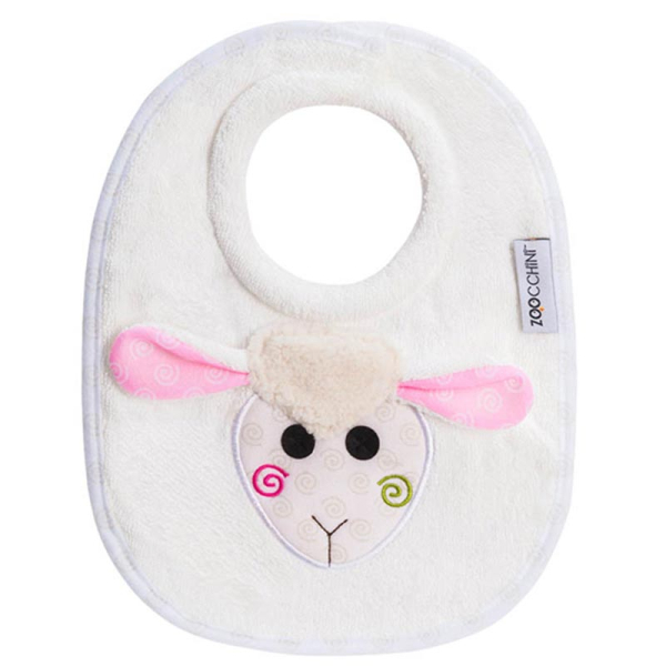 Σαλιάρα 0+ Μηνών (28x23) Zoocchini Lola The Lamb