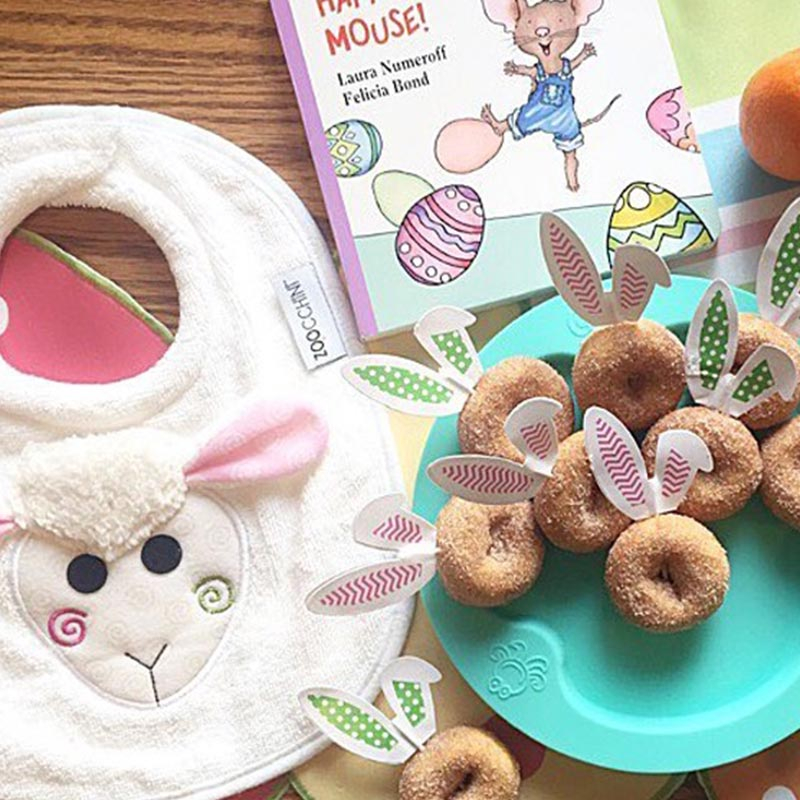 Σαλιάρα 0+ Μηνών (28X23) Zoocchini Lola The Lamb Home Βρεφικά Σαλιάρες Βρεφικές Spitishop