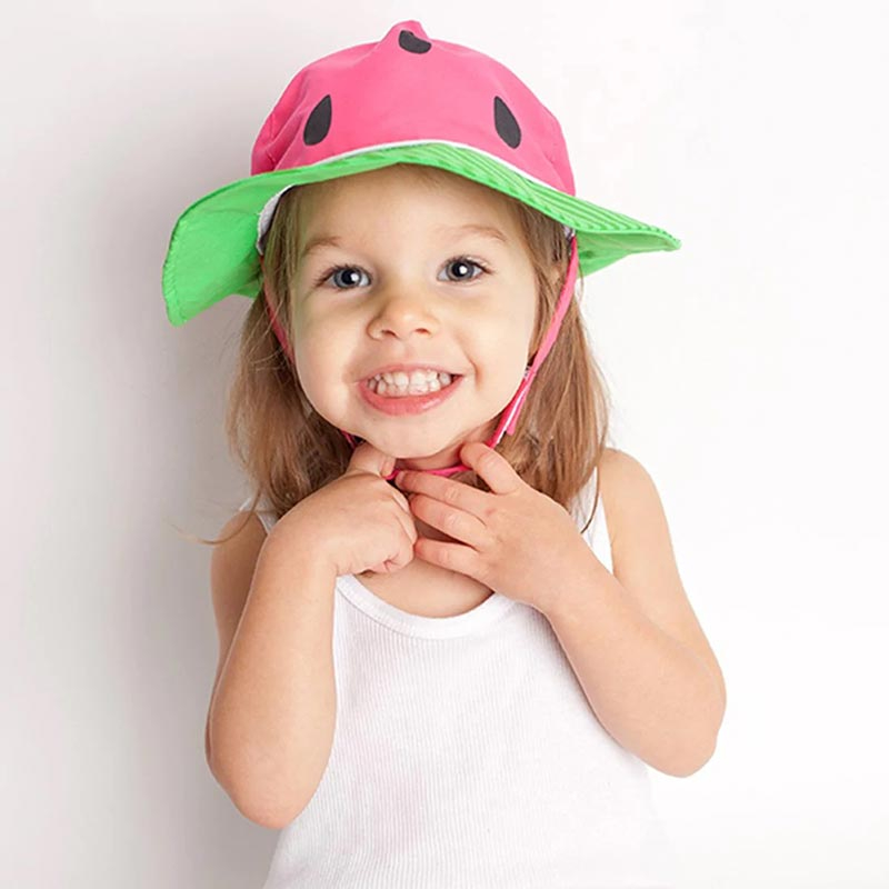 Παιδικό Καπέλο Με Προστασία UV Zoocchini Watermelon 12-24 Μηνών 12-24 Μηνών