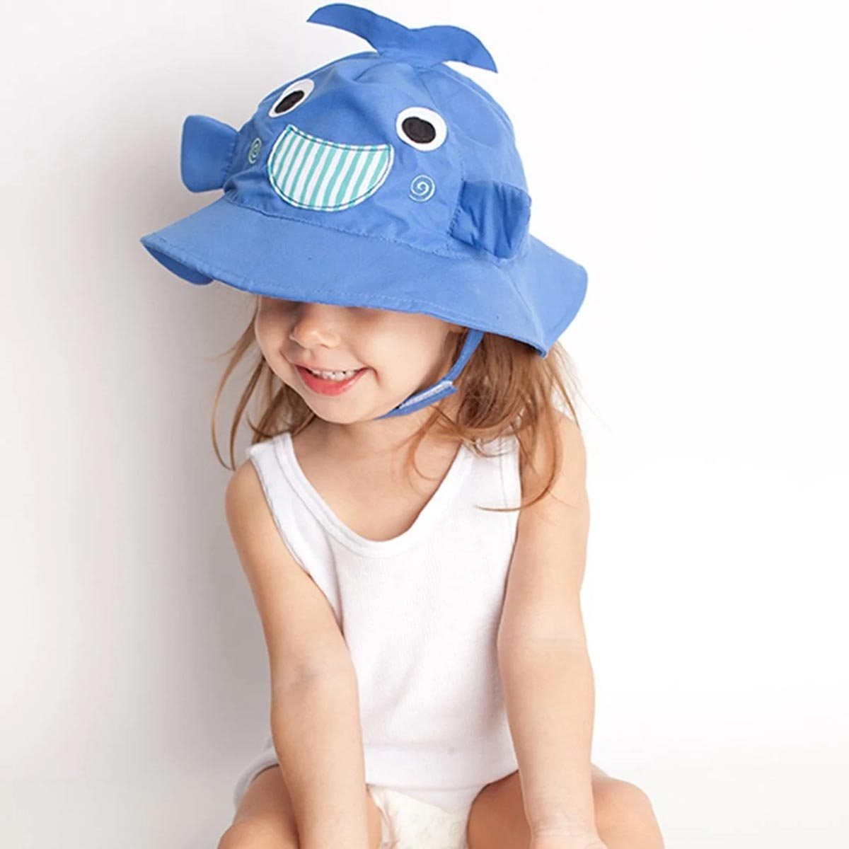Παιδικό Καπέλο Με Προστασία UV Zoocchini Whale 6-12 Μηνών 6-12 Μηνών