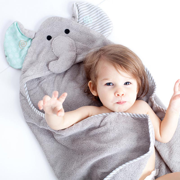 Βρεφική Κάπα (77x77) Zoocchini Elle The Elephant