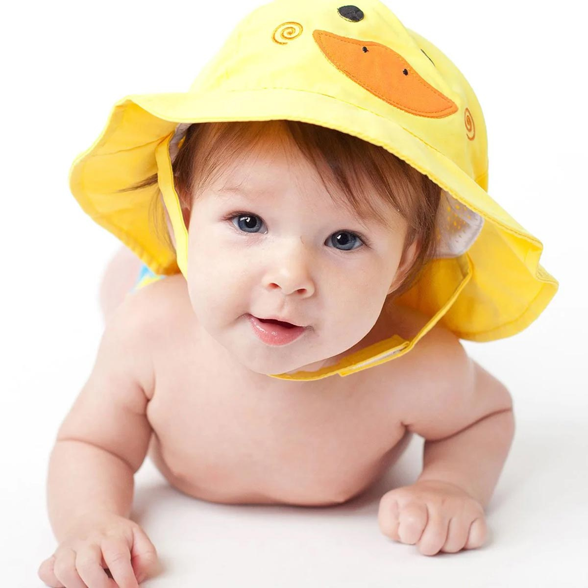 Παιδικό Καπέλο Με Προστασία UV Zoocchini Duck 12-24 Μηνών 12-24 Μηνών