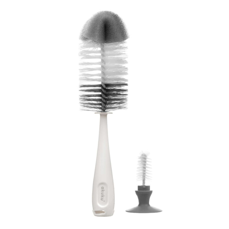 Βούρτσα Καθαρισμού Για Μπιμπερό & Θηλές Akuku Grey A0102