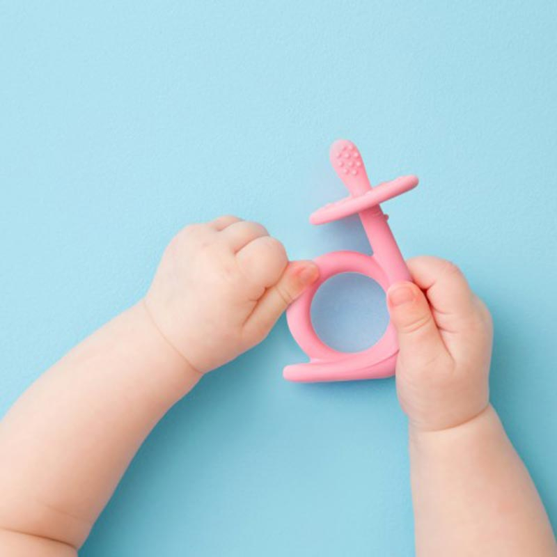 Μασητικό Akuku Σαλιγκάρι Ροζ A0115