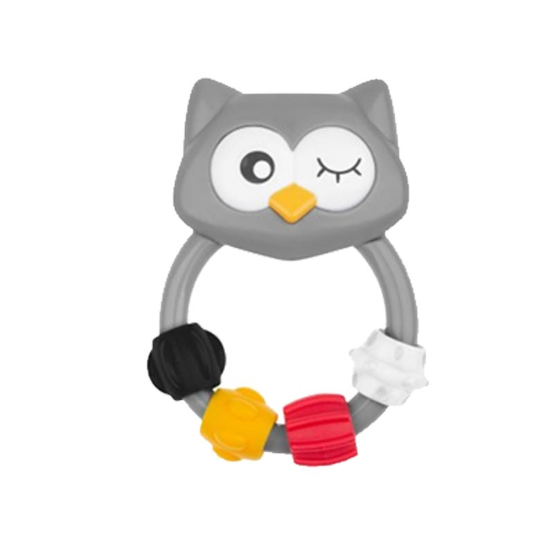 Κουδουνίστρα Akuku Κουκουβάγια Γκρι A0421