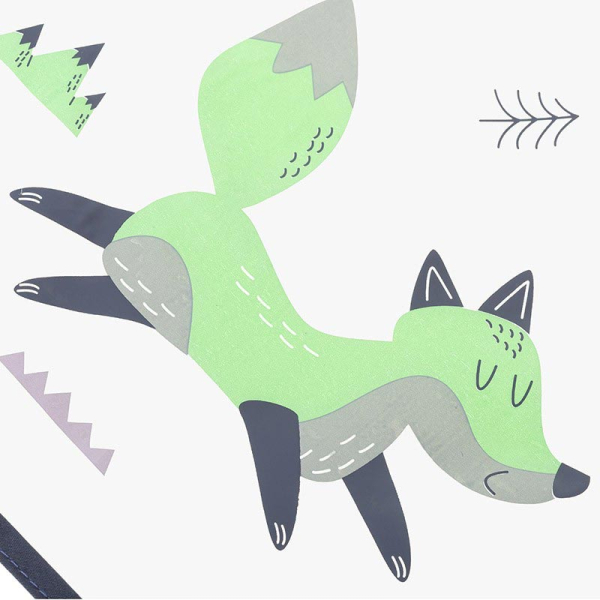 Σαλιάρα (30x30) Akuku Fox A0519