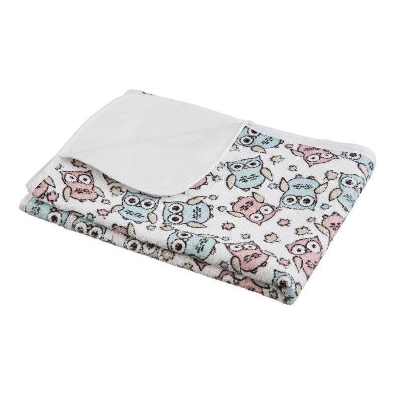 Βρεφικό Σελτεδάκι (50x70) Akuku Ροζ Κουκουβάγια A1042