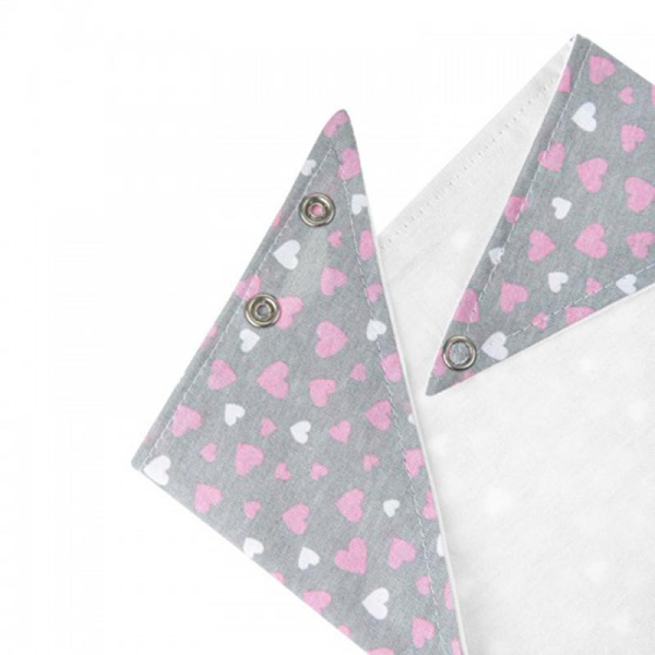 Σαλιάρα-Μπαντάνα (20x41.5) Akuku Καρδούλες A1505