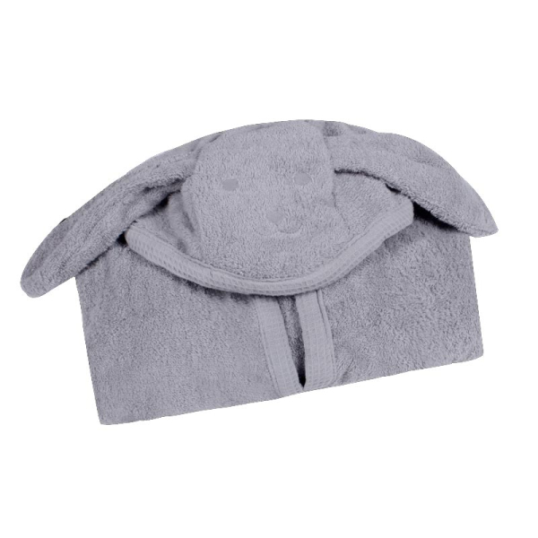 Παιδικό Μπουρνούζι Minene Bunny Grey