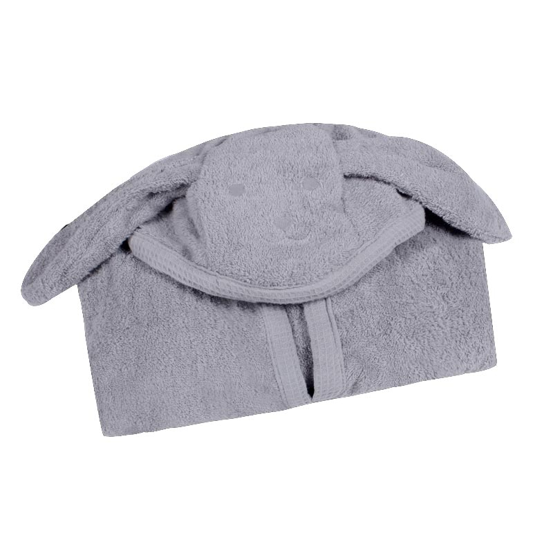 Παιδικό Μπουρνούζι Minene Bunny Grey