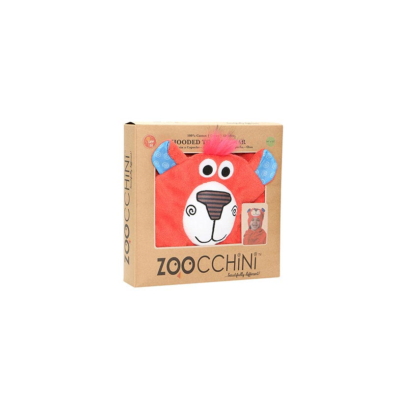Παιδική Πετσέτα με Κουκούλα Zoocchini Bosley The Bear Home Παιδικά Πόντσο Spitishop