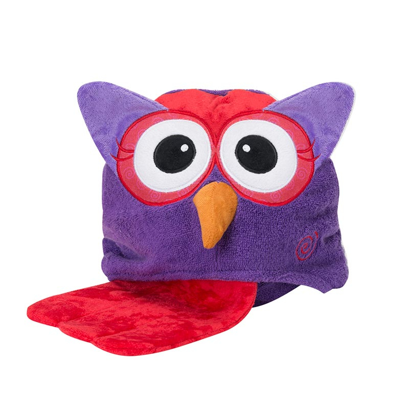 Παιδική Πετσέτα με Κουκούλα Zoocchini Olive The Owl Home Παιδικά Πόντσο Spitishop