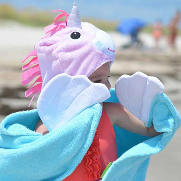 Παιδική Πετσέτα Με Κουκούλα Zoocchini Allie The Alicorn