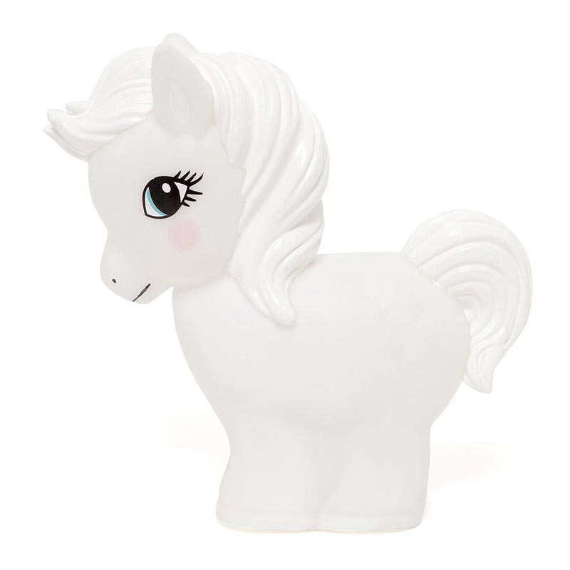 Παιδικό Φωτάκι Νυκτός Led Petit Monkey Horse Ptm-Nl-Lhw White Home Φωτιστικά Παιδικά Spitishop