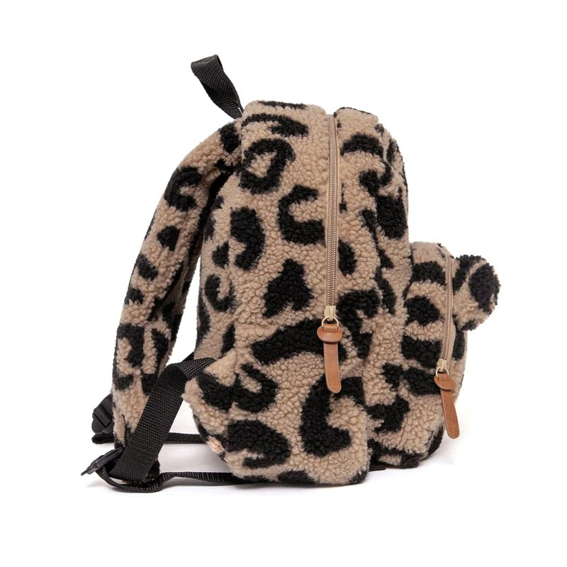 Σχολική Τσάντα Νηπιαγωγείου (20X10X29) Petit Monkey Leopard Ptm-Bp34 Home Παιδικά Παιδικές Τσάντες Spitishop
