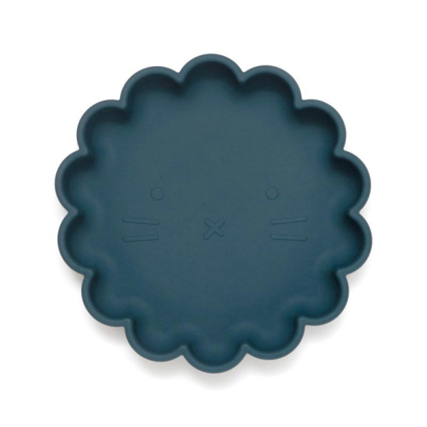 Πιάτο Σιλικόνης (Φ18x3) Petit Monkey PTM-SP5 Balsam Blue