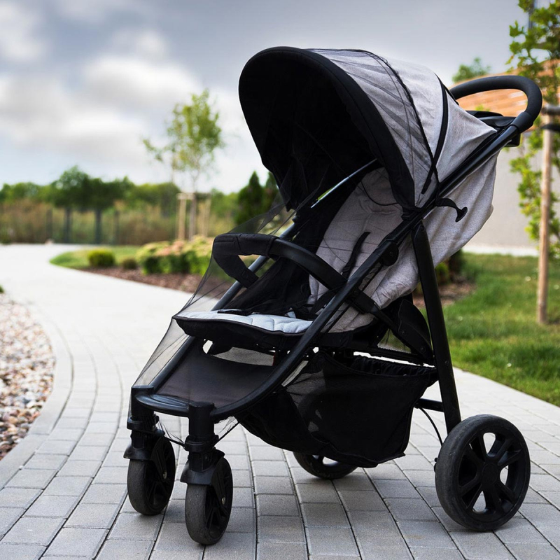 Κουνουπιέρα Καροτσιού (95x60x20) Akuku Μαύρο A0446