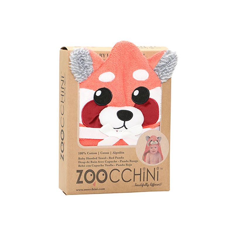 Βρεφική Κάπα (77X77) Zoocchini Red Panda Home Βρεφικά Προίκα Μωρού Κάπες Βρεφικές Spitishop