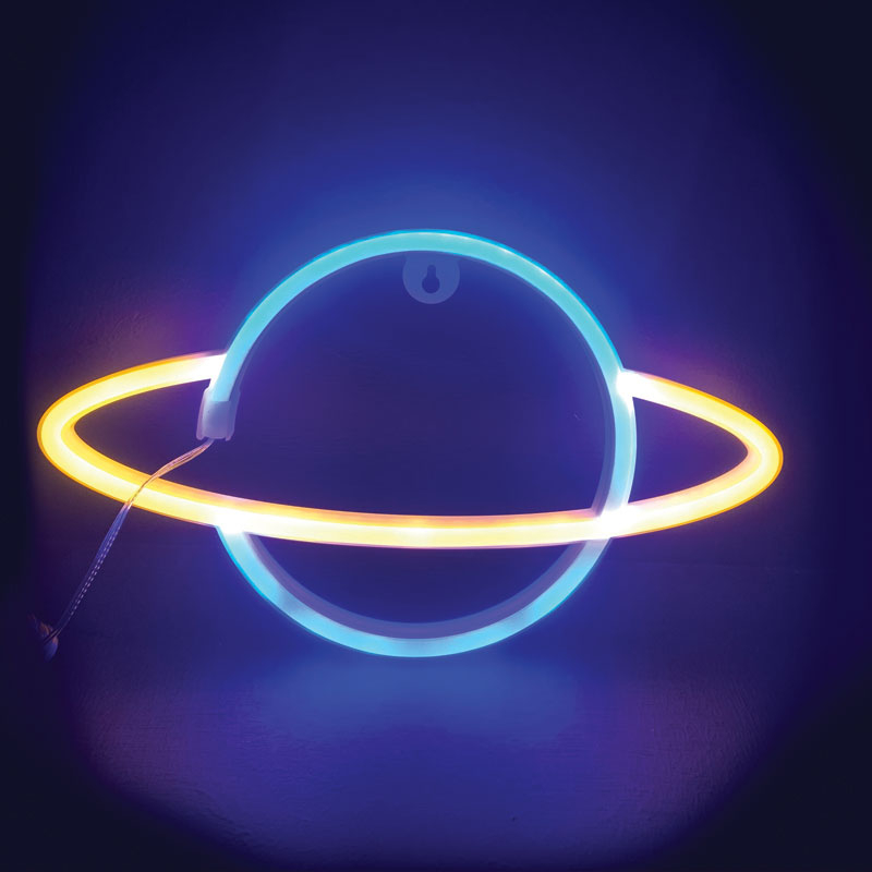 Διακοσμητικό Φωτιστικό Τοίχου LED Aca Planet X041166319 Blue/Gold