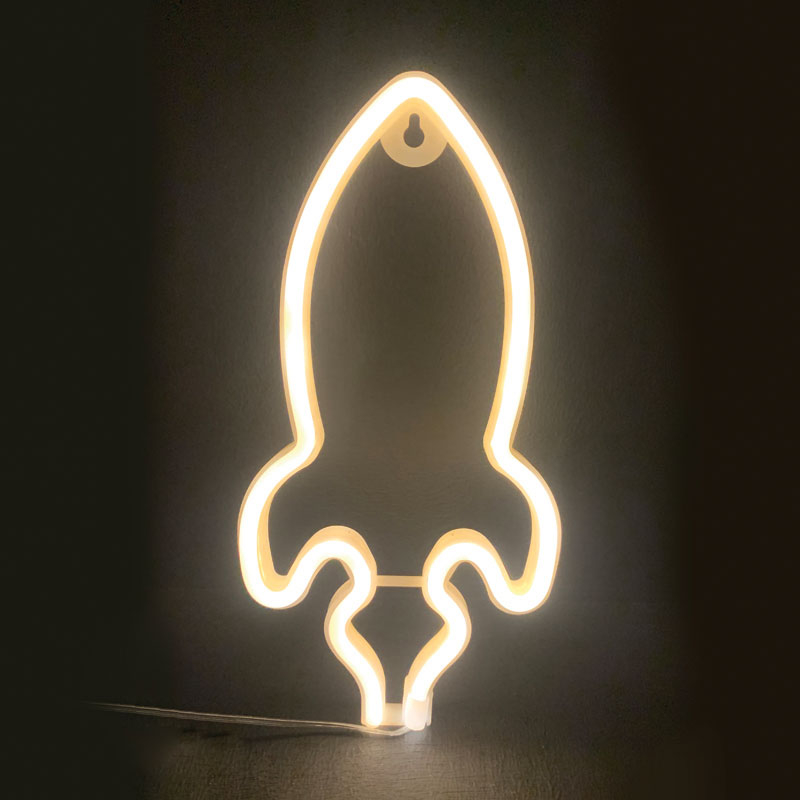 Διακοσμητικό Φωτιστικό Τοίχου LED Aca Rocket F04001320 Warm White