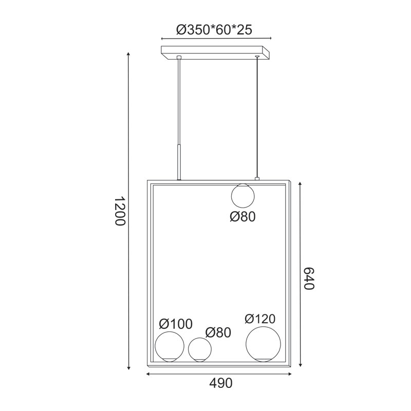 Φωτιστικό Οροφής Πολύφωτο Aca Quadro Od91494Pb Black Home Φωτιστικά Spitishop