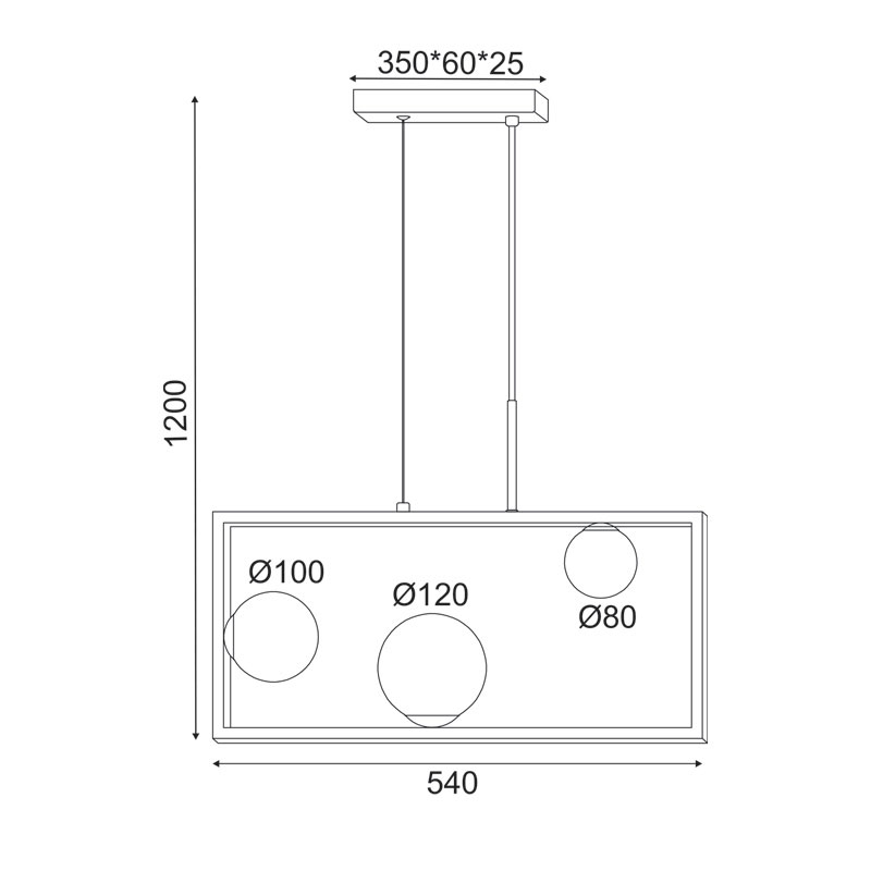 Φωτιστικό Οροφής Τρίφωτο Aca Quadro Od91543Pb Black Home Φωτιστικά Spitishop