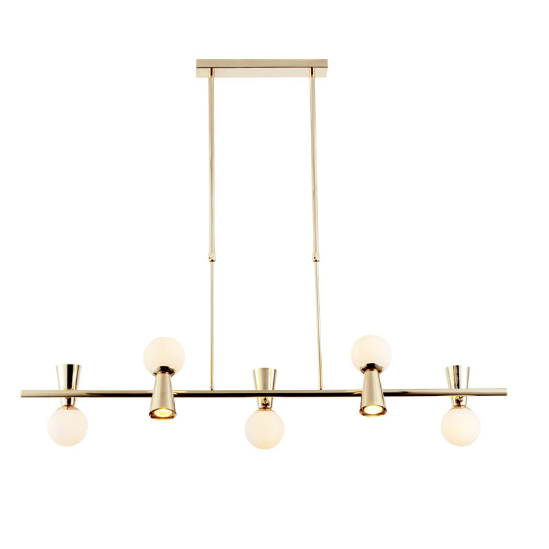 Φωτιστικό Οροφής Πολύφωτο Aca Kimolos OD94205PG Gold