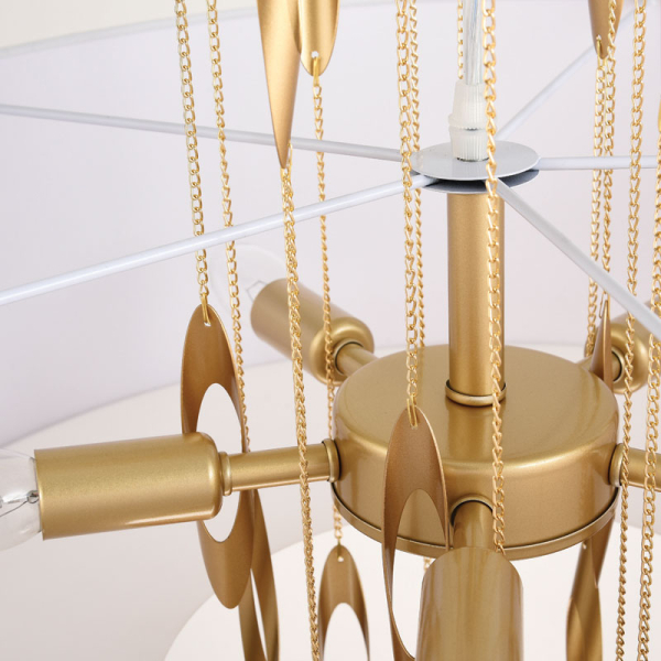 Φωτιστικό Οροφής Πολύφωτο Aca Cascada EG4205PCG Gold