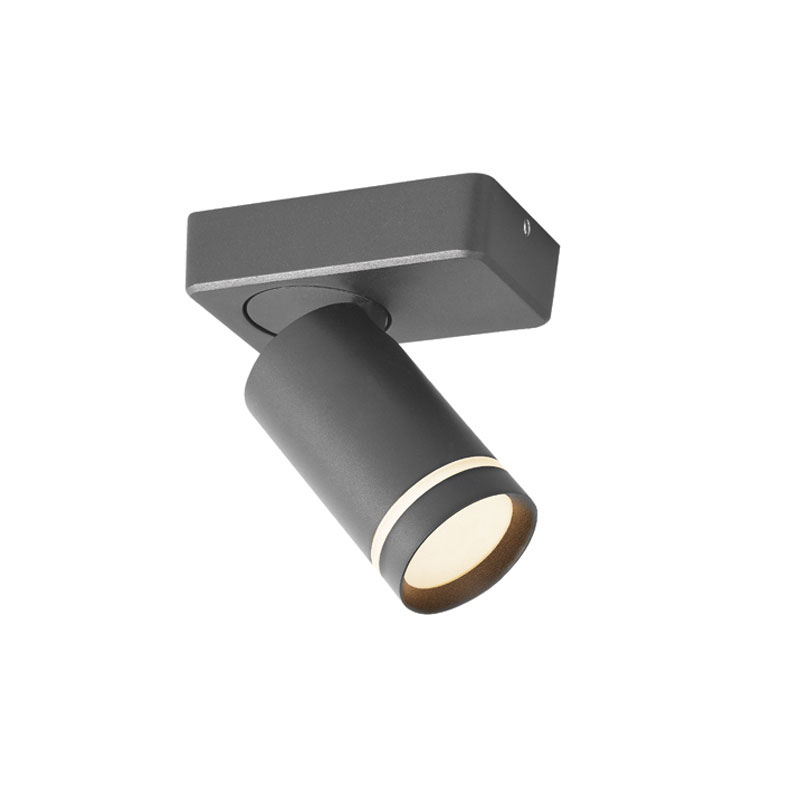 Σποτ Μονόφωτο Aca Divino RA3631SGY Grey
