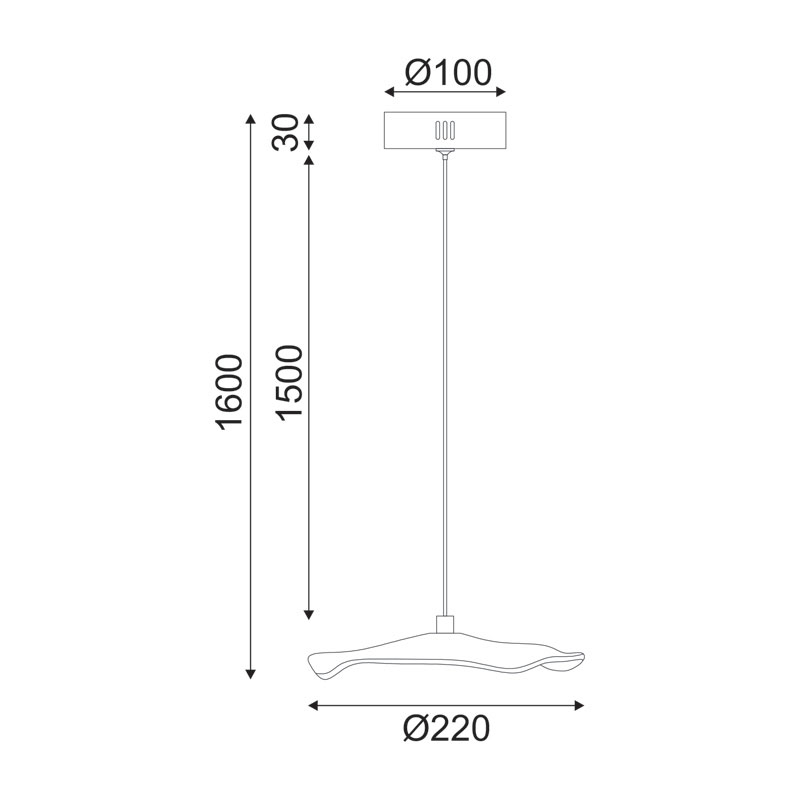 Φωτιστικό Οροφής Μονόφωτο Led Aca Ninfea Zm34Ledp22Br Brass Home Φωτιστικά Spitishop