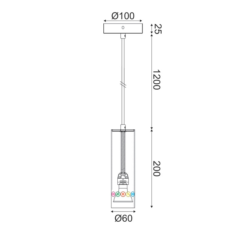 Φωτιστικό Οροφής Μονόφωτο Aca Buttons Yl22271Pcf White Home Φωτιστικά Spitishop